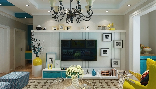 86.7㎡/三室兩廳兩衛(wèi)/地中海 86.7㎡/三室兩廳兩衛(wèi)/地中海