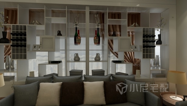 138㎡/三室兩廳兩衛(wèi)/簡約