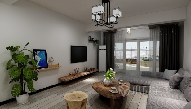 120㎡/三室兩廳兩衛(wèi)/簡(jiǎn)約