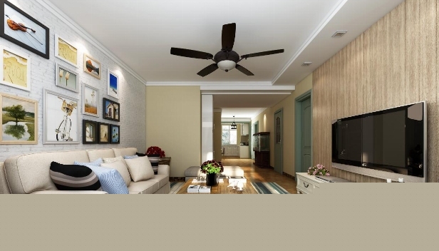 108㎡/三室兩廳一衛(wèi)/田園 108㎡/三室兩廳一衛(wèi)/田園