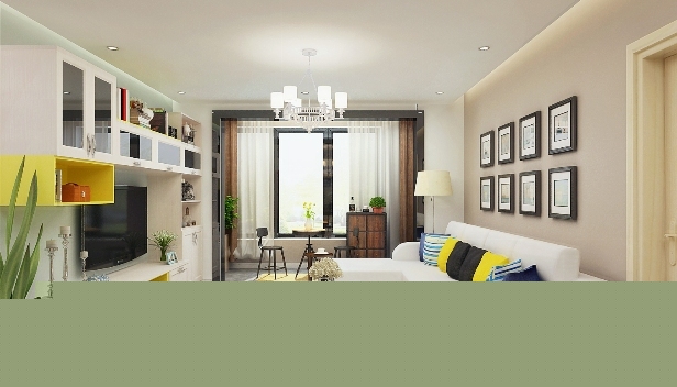 110㎡/兩室一廳兩衛(wèi)/現(xiàn)代