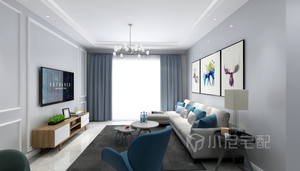 110㎡/三室兩廳一衛(wèi)/簡(jiǎn)約