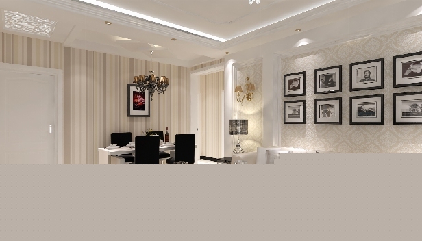 110㎡/三室一廳一衛(wèi)/歐式