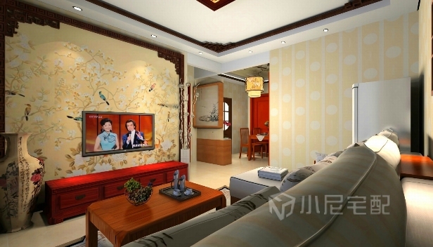 89㎡/兩室一廳一衛(wèi)/中式