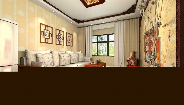 89㎡/兩室一廳一衛(wèi)/中式