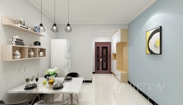 97㎡/兩室兩廳一衛(wèi)/簡約