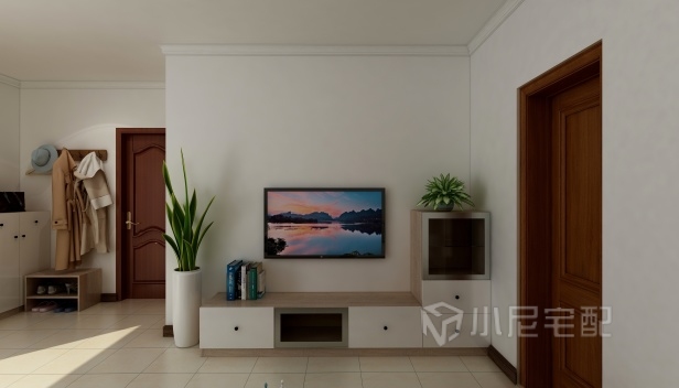 64㎡/一室一廳一衛(wèi)/現(xiàn)代