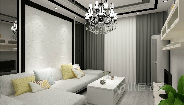 89㎡/三室一廳一衛(wèi)/現代