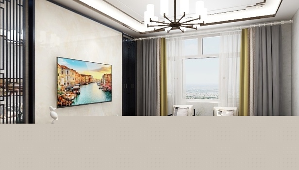 98㎡/兩室一廳一衛(wèi)/中式