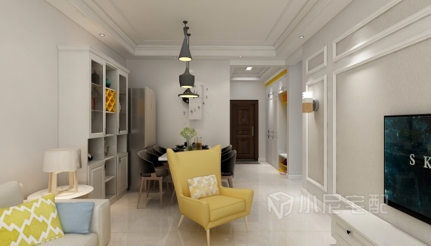 85㎡/兩室一廳一衛(wèi)/混搭 85㎡/兩室一廳一衛(wèi)/混搭