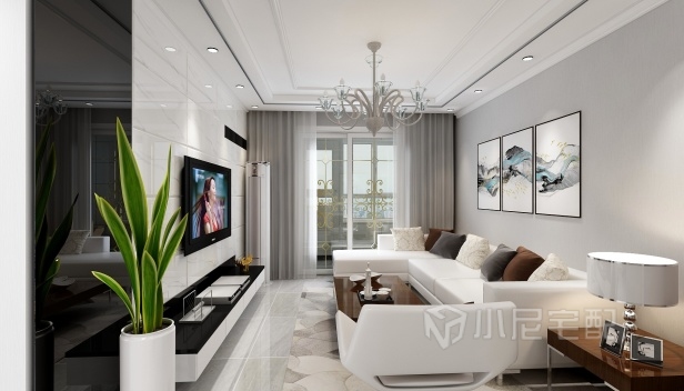 70㎡/兩室一廳一衛(wèi)/混搭 70㎡/兩室一廳一衛(wèi)/混搭