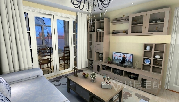 99.58㎡/三室兩廳一衛(wèi)/簡約