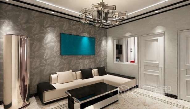 86㎡/兩室一廳一衛(wèi)/現(xiàn)代