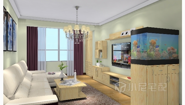 89㎡/兩室兩廳一衛(wèi)/簡(jiǎn)約