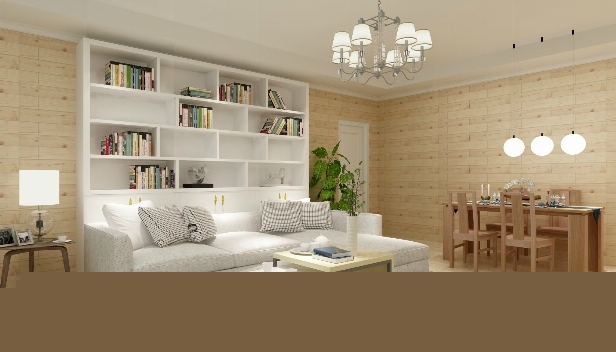 126㎡/三室一廳兩衛(wèi)/簡(jiǎn)約