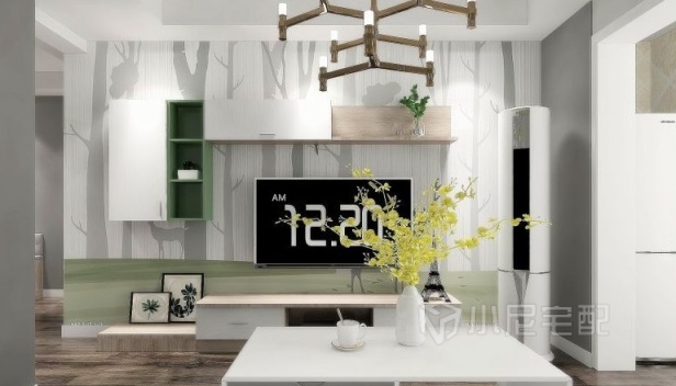 80㎡/兩室一廳一衛(wèi)/簡約 80㎡/兩室一廳一衛(wèi)/簡約