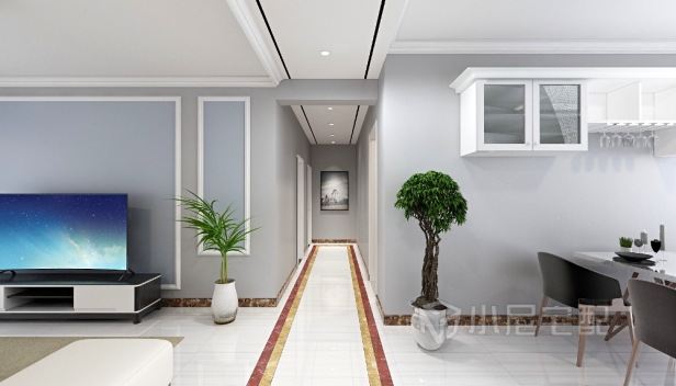 120㎡/三室兩廳一衛(wèi)/現(xiàn)代