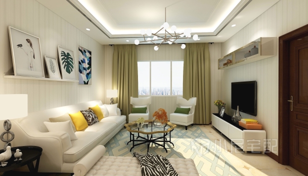 120㎡/三室兩廳一衛(wèi)/混搭 120㎡/三室兩廳一衛(wèi)/混搭