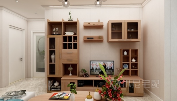 75㎡/兩室一廳一衛(wèi)/現(xiàn)代