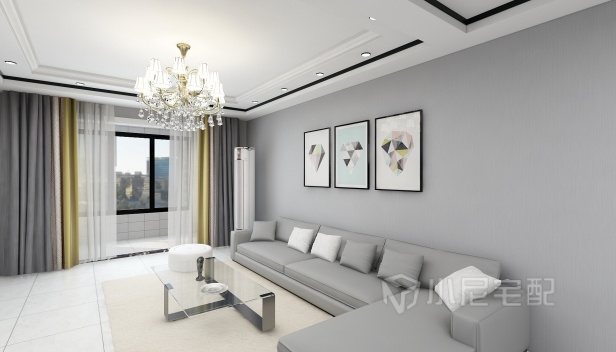 120㎡/三室兩廳兩衛(wèi)/簡(jiǎn)約